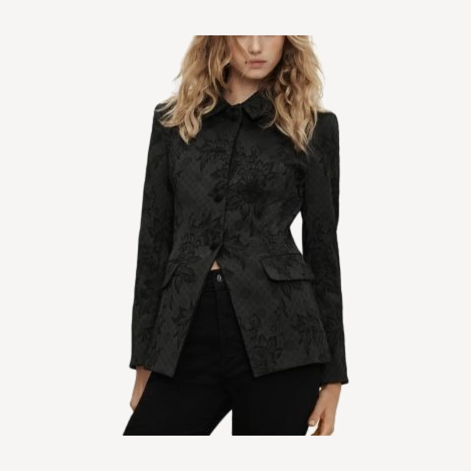 Veronica Beard Bodie Floral Long Sleeve Jacket