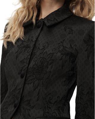 Veronica Beard Bodie Floral Long Sleeve Jacket