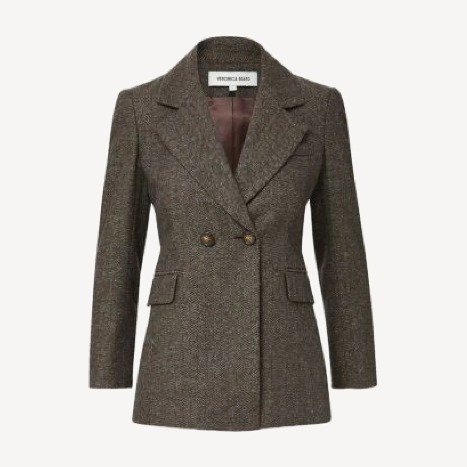 Veronica Beard Tilbury Notch Collar Dickey Jacket