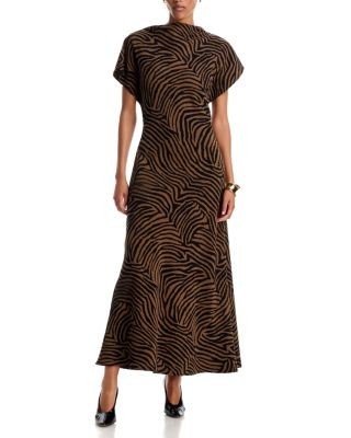 Veronica Beard Redgrave Printed Maxi Dress