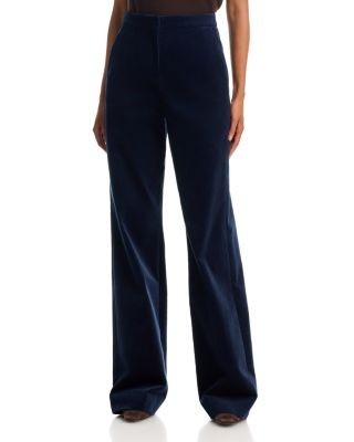 Veronica Beard Holt Corduroy Wide Leg Pants
