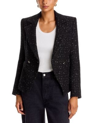 Veronica Beard Theron Tweed Dickey Jacket