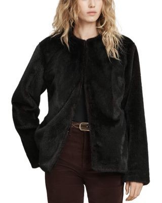 Veronica Beard Griselda Faux Fur Coat