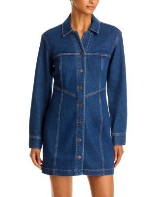 Veronica Beard Bandera Denim Mini Dress