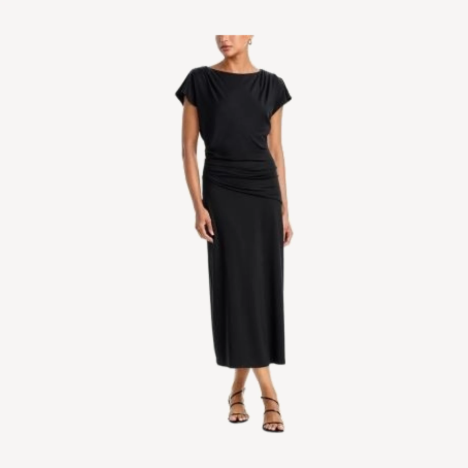 Veronica Beard Lila Draped Midi Dress