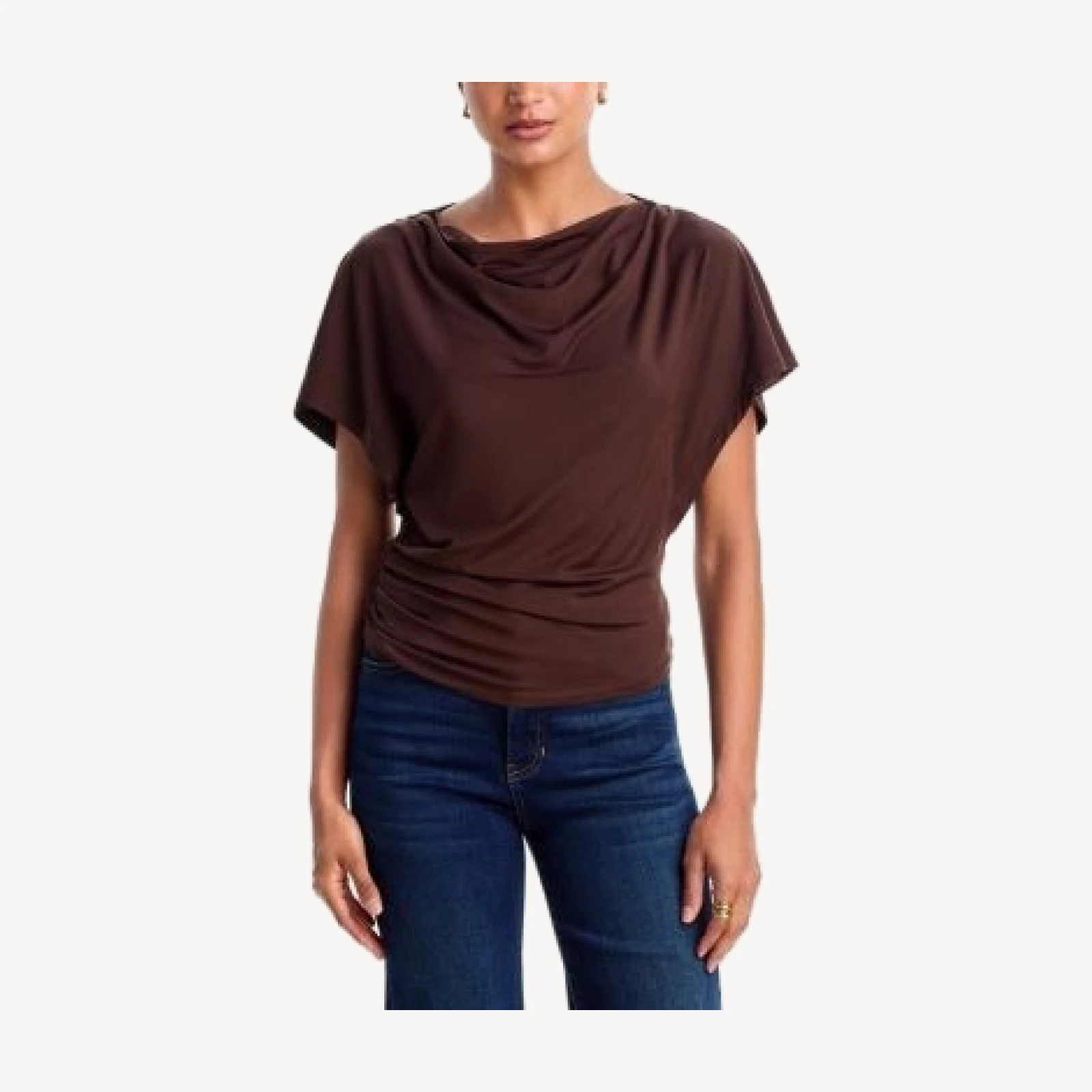 Veronica Beard Lila Draped Top