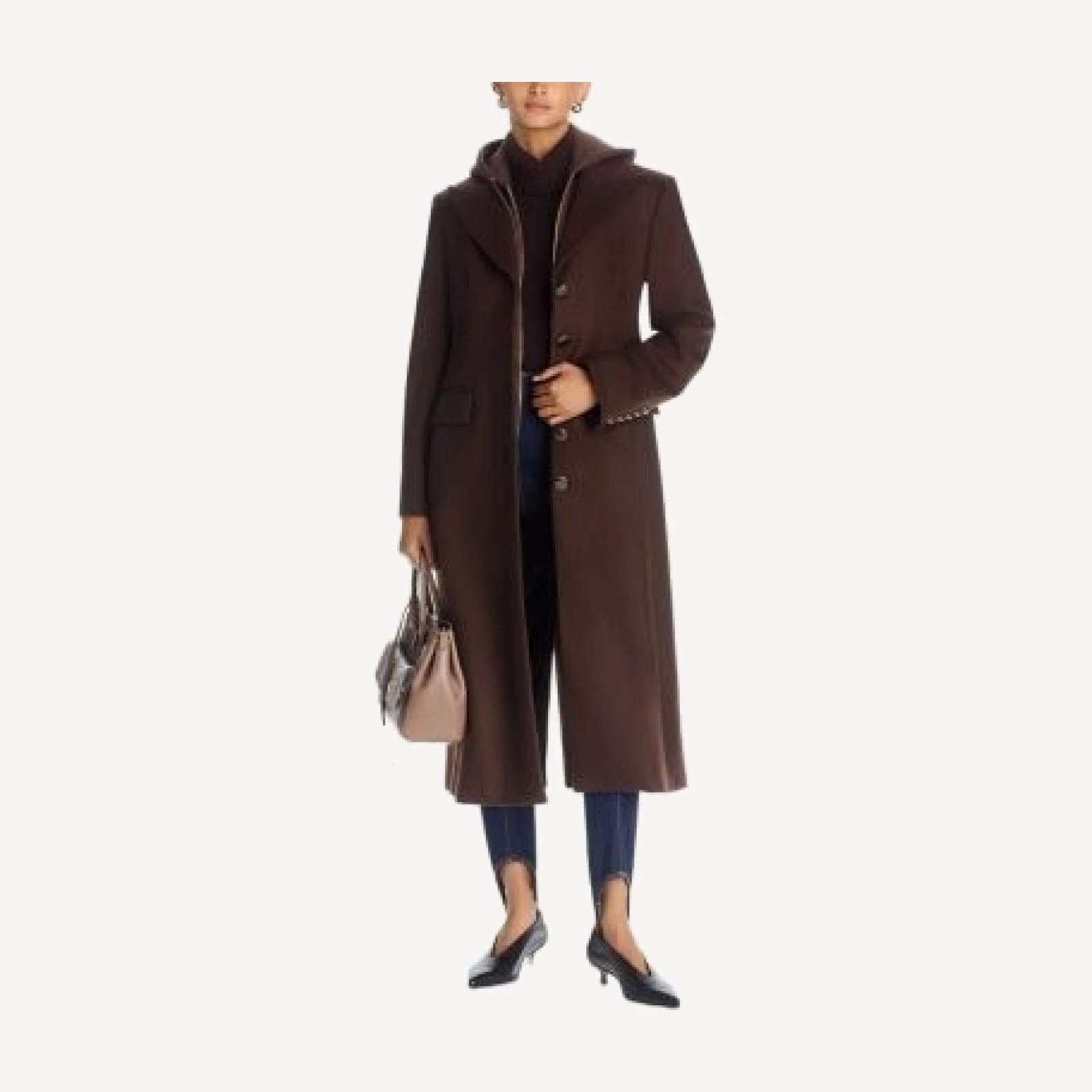 Veronica Beard Elspeth Wool & Cashmere Dickey Coat