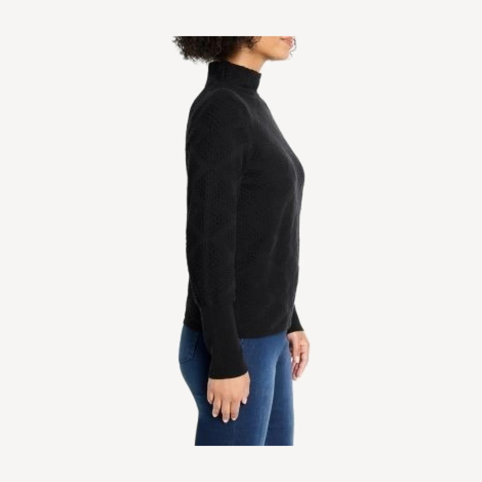 Nic+Zoe Textured Diamonds Sweater