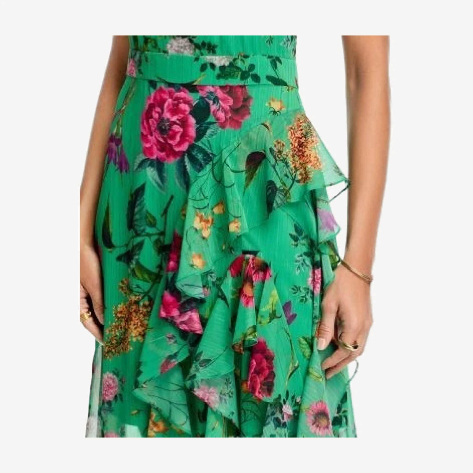 Aqua Halter Maxi Dress - Exclusive