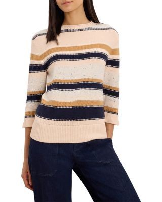 Nic+Zoe Mixed Stripe Sweater