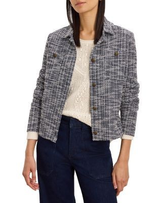 Nic+Zoe Nightfall Crop Knit Jacket