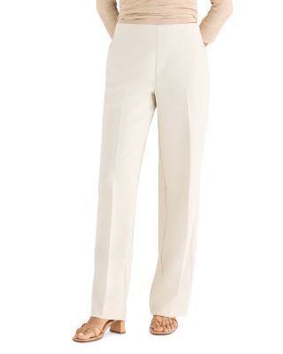 Nic+Zoe Lenox Wide Leg Accent Stitch Pants