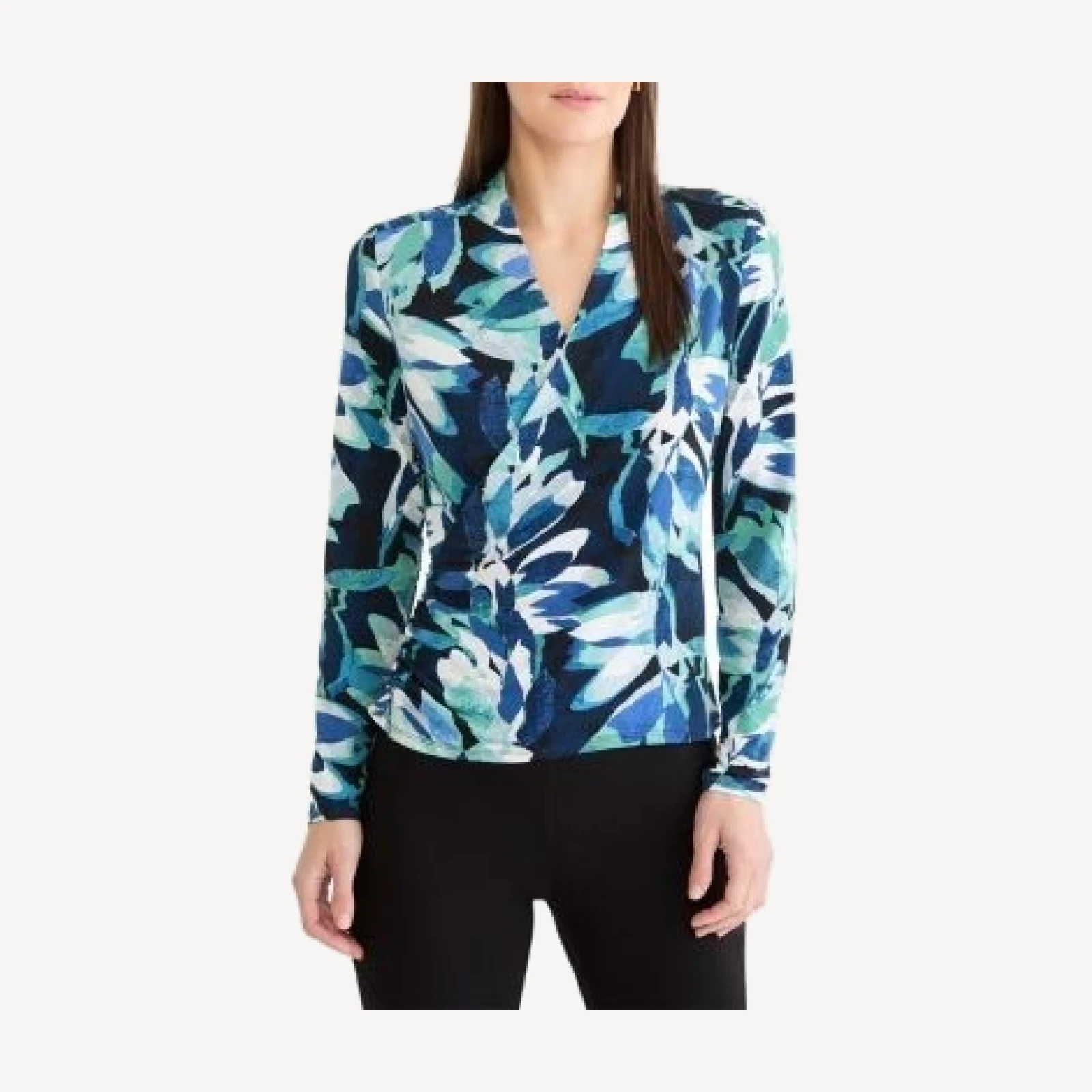 Nic+Zoe Giverny Knit Wrap Top