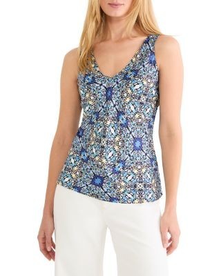 Nic+Zoe Filagree Tile Tank