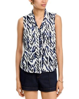 Nic+Zoe Ruffle Trim Top