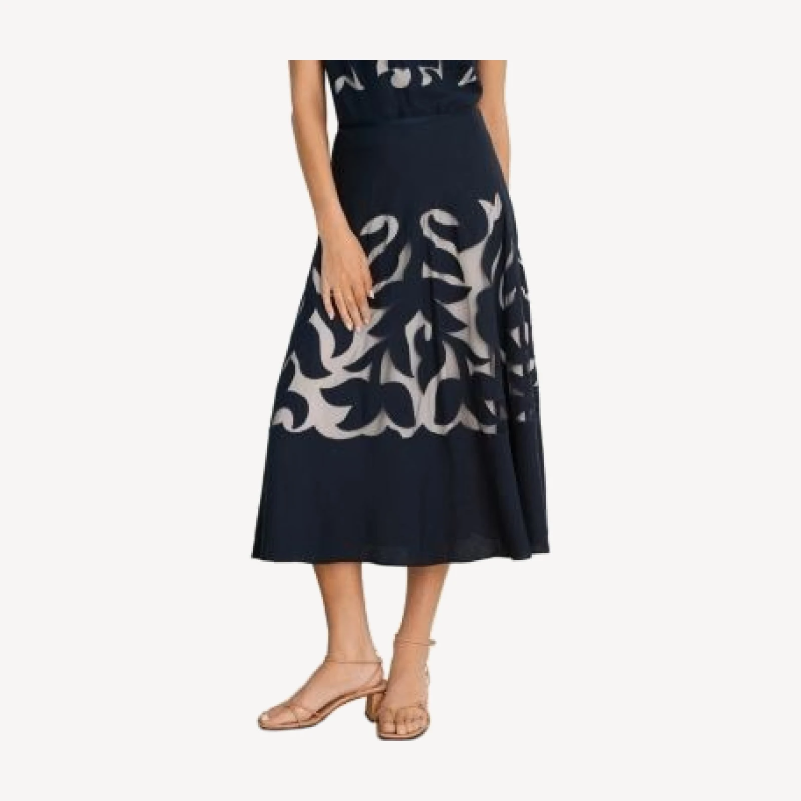 Nic+Zoe Antibes Cutout Skirt