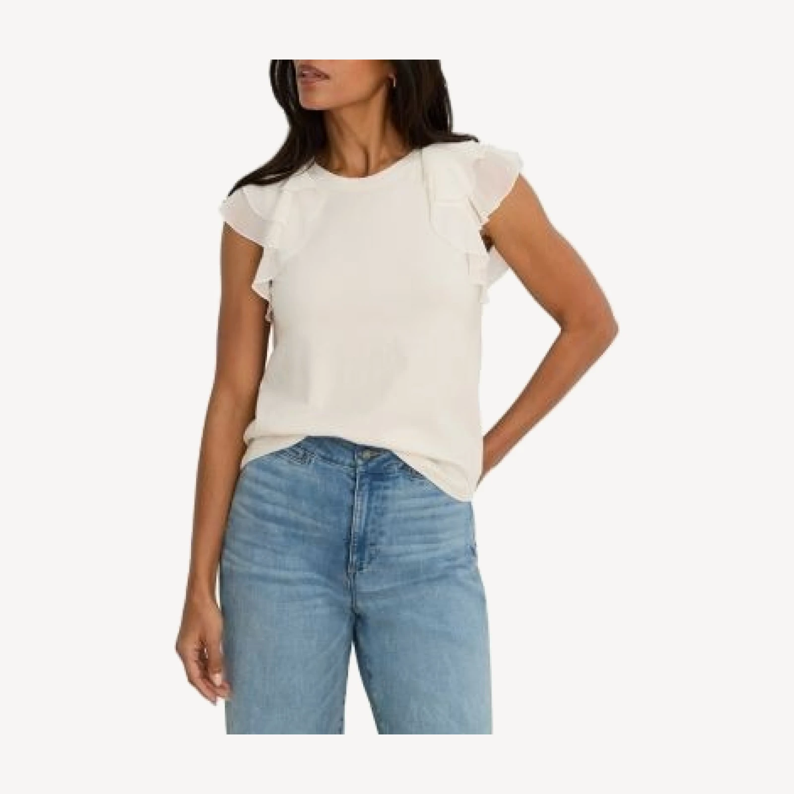 Nic+Zoe Chiffon Drift Top