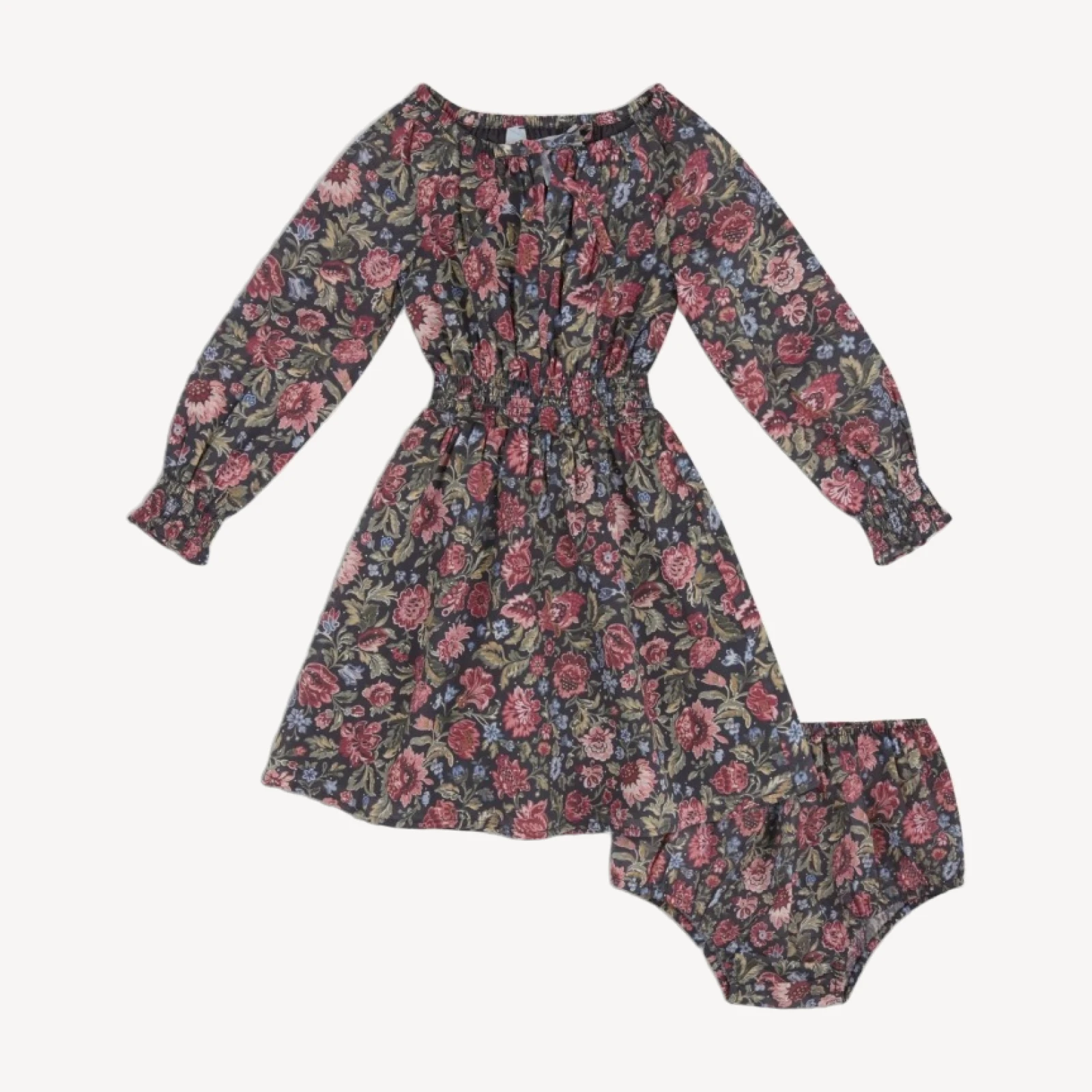 The Baby Gretta Dress - Jacobean Sprig