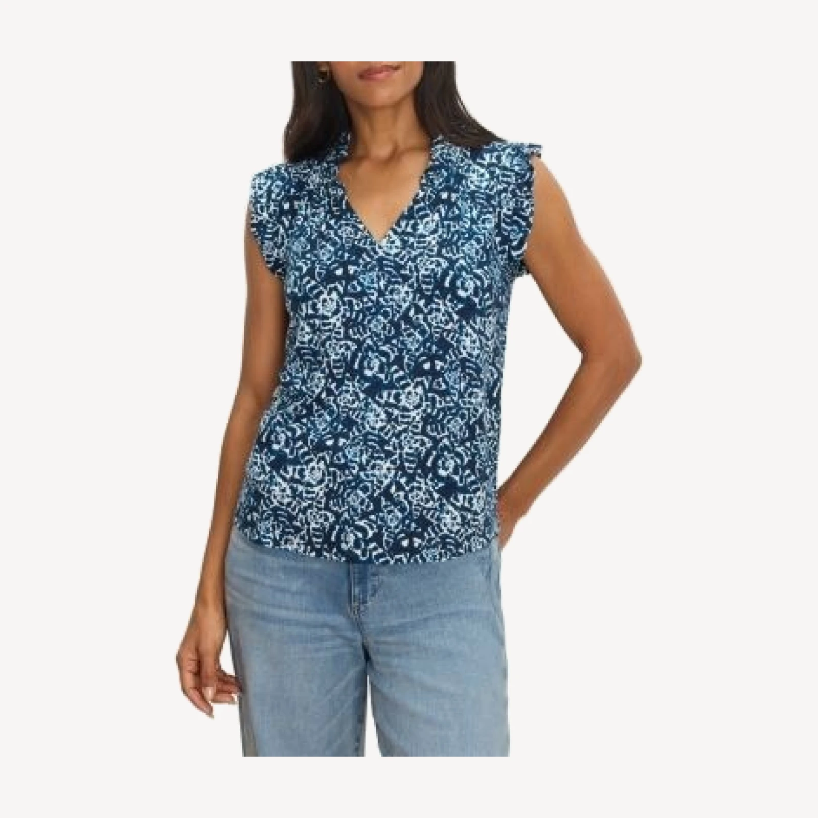 Nic+Zoe Soft Sleeve Top