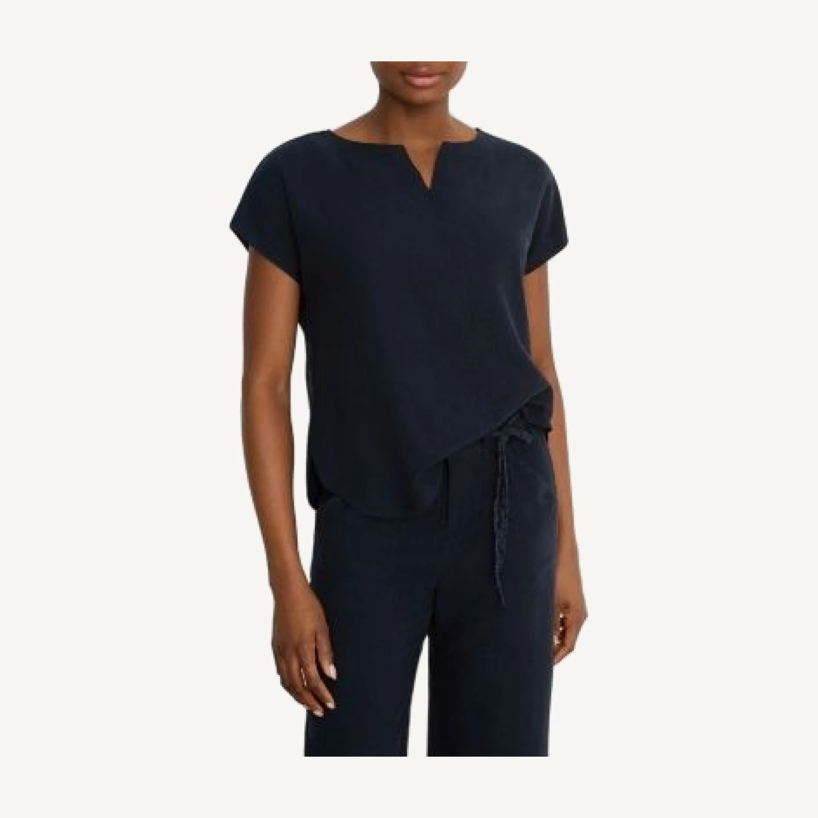 Nic+Zoe Rumba Split Neck Tee
