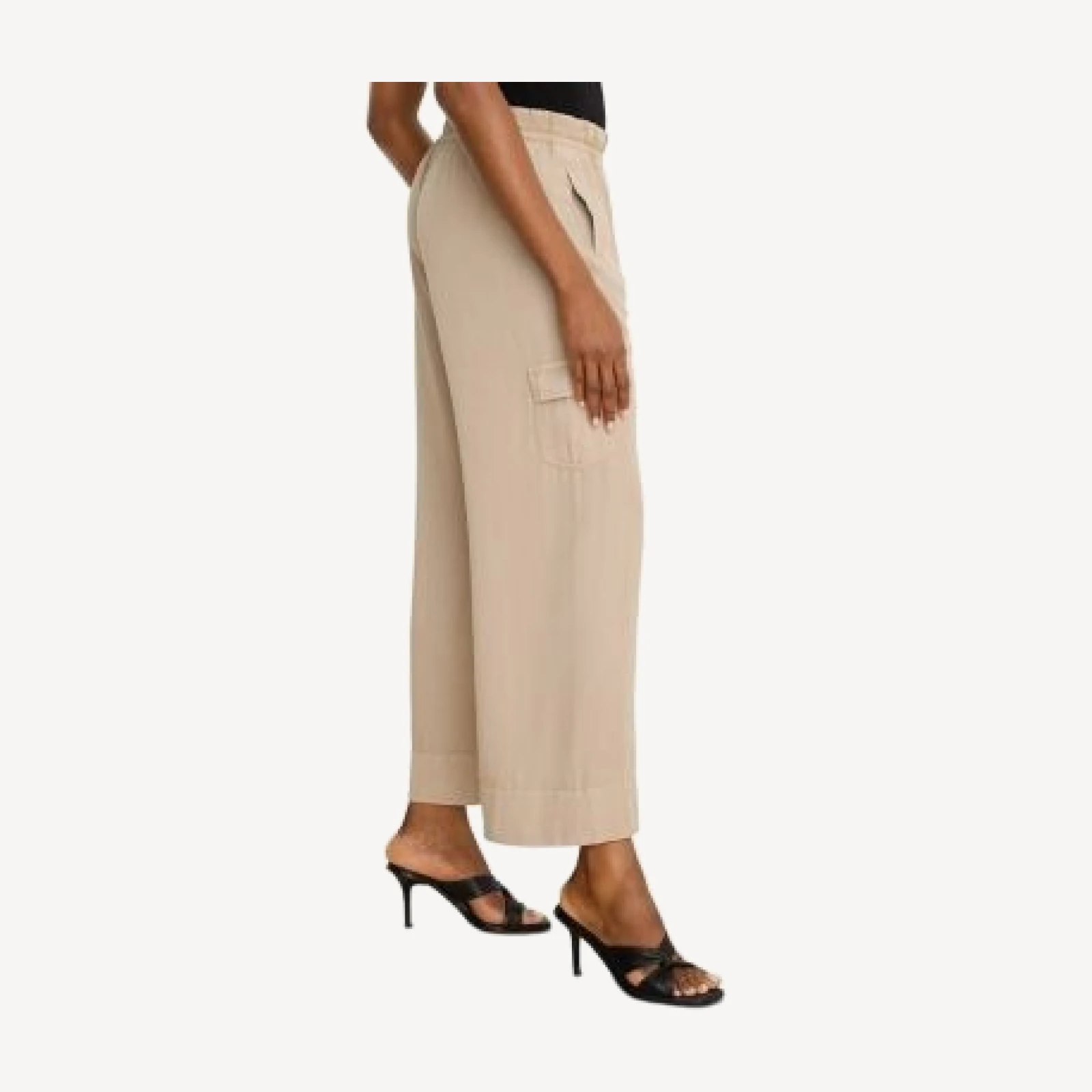 Nic+Zoe Eliot Wide Leg Cargo Ankle Pants