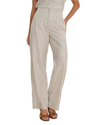 Nic+Zoe Lenox Wide Leg Striped Pants