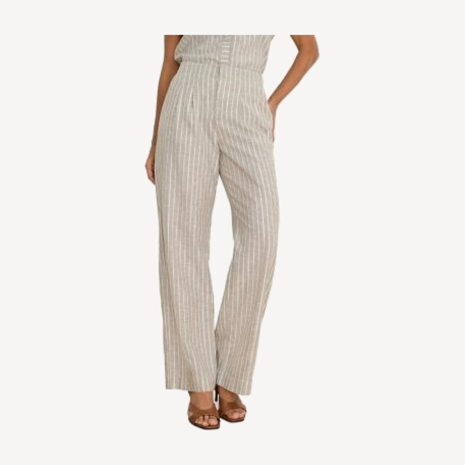 Nic+Zoe Lenox Wide Leg Striped Pants