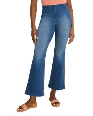 Nic+Zoe Berkeley High Rise Bootcut Pull-On Jeans in Uptown