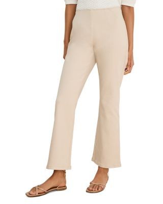 Nic+Zoe Berkeley High Rise Ankle Bootcut Jeans in Macadamia