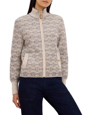 Nic+Zoe Dapper Swirl Knit Jacket