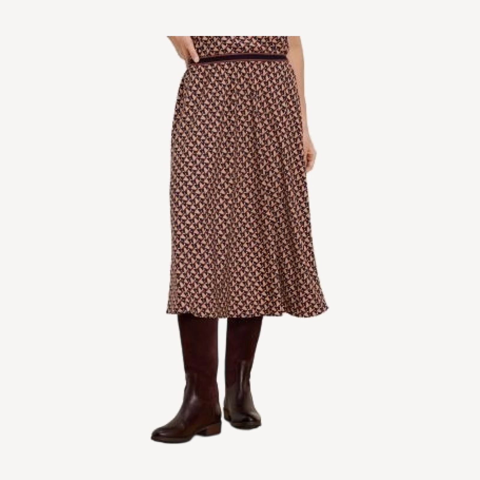 Nic+Zoe Transit Tiles Midi Skirt