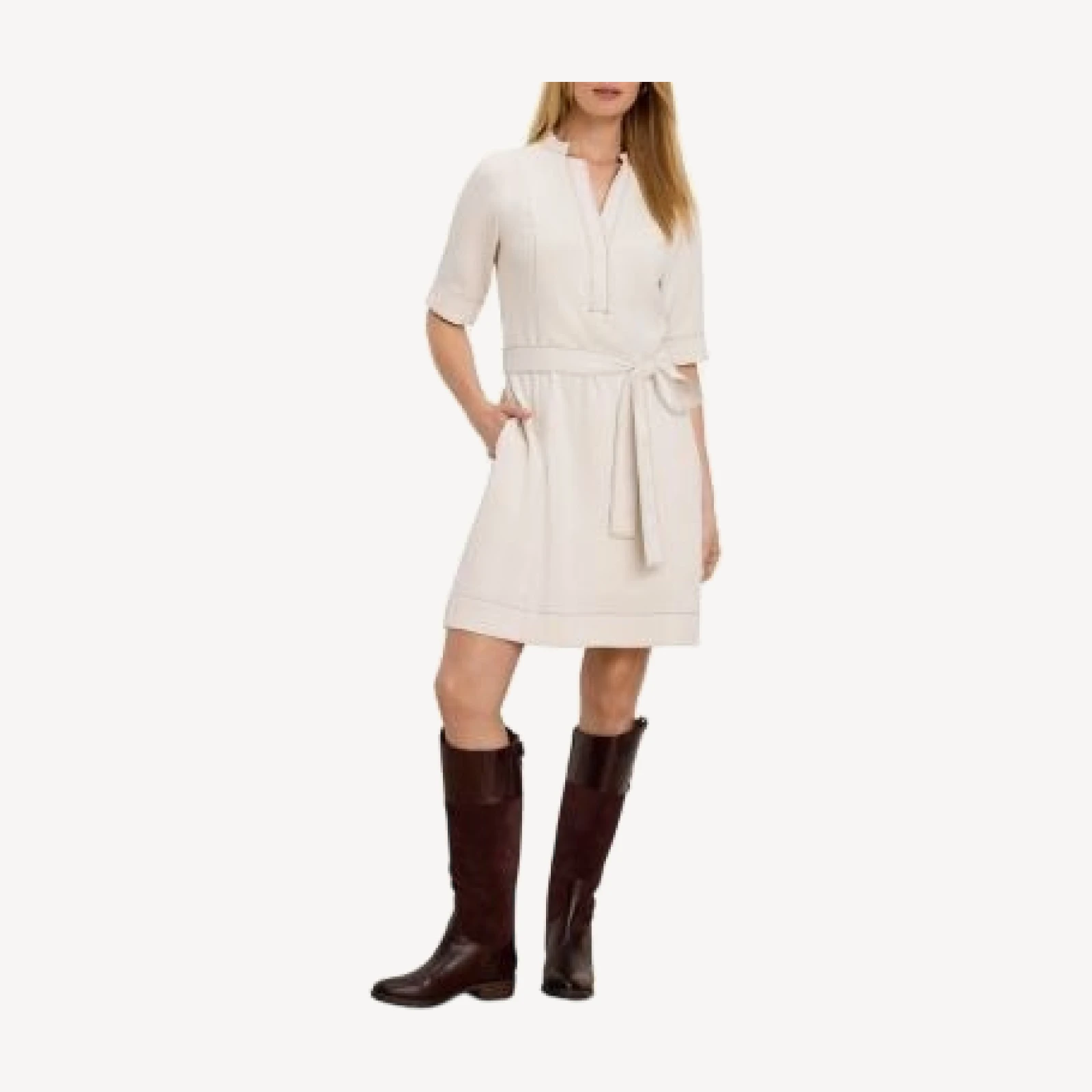 Nic+Zoe Camilla Double Crepe Dress