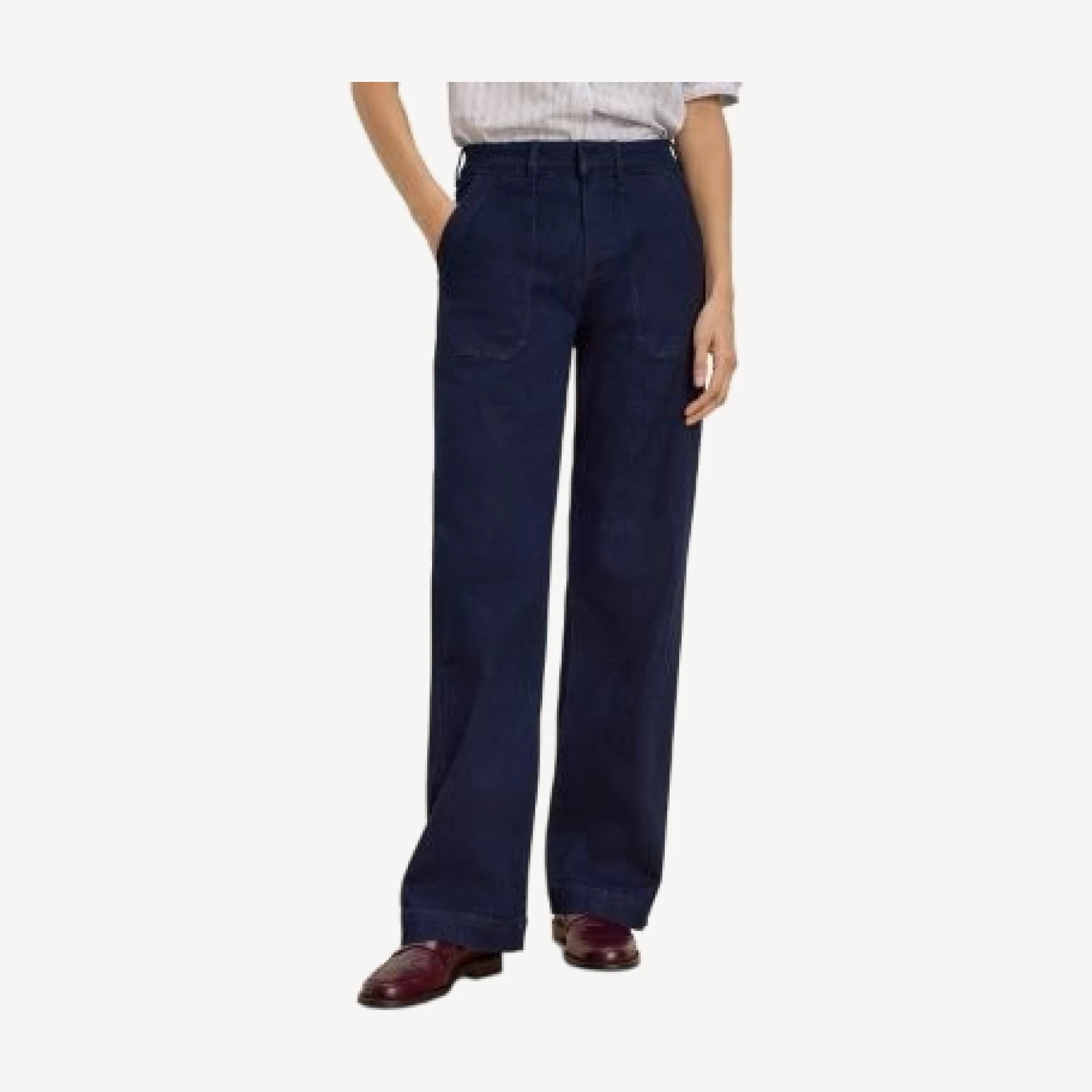 Nic+Zoe Highland High Rise Wide Leg Jeans in Midnight