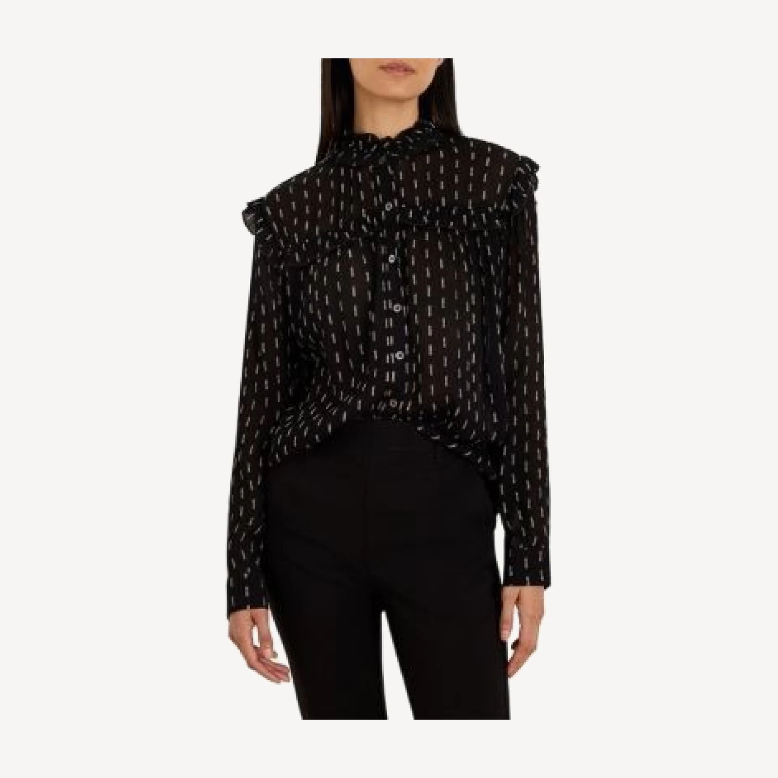 Nic+Zoe Mayfair Nights Chiffon Shirt