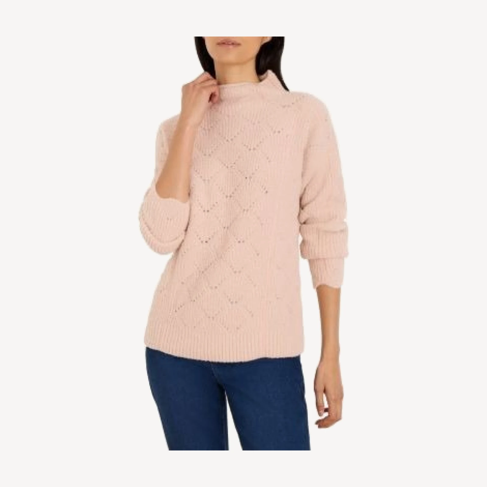 Nic+Zoe Diamond Jubilee Funnel Neck Sweater