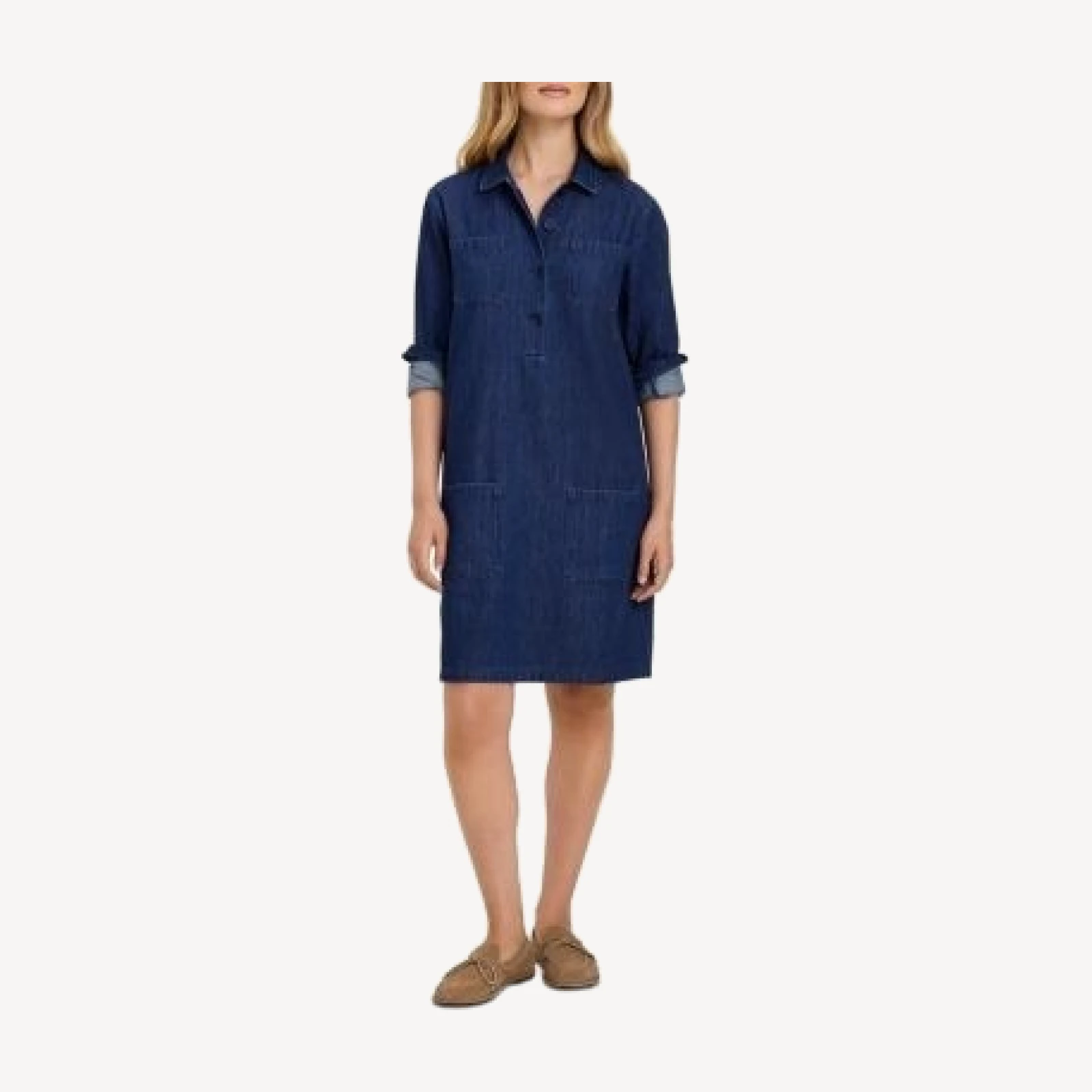 Nic+Zoe Mae Denim Shift Dress