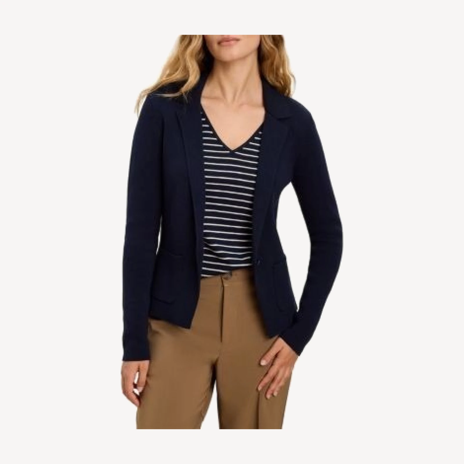 Nic+Zoe Elegant Knit Blazer