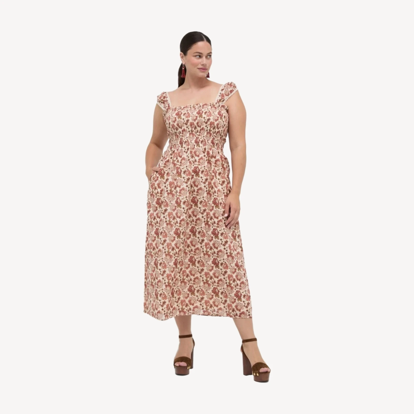 The Harper Nap Dress - Meadowbrook Floral