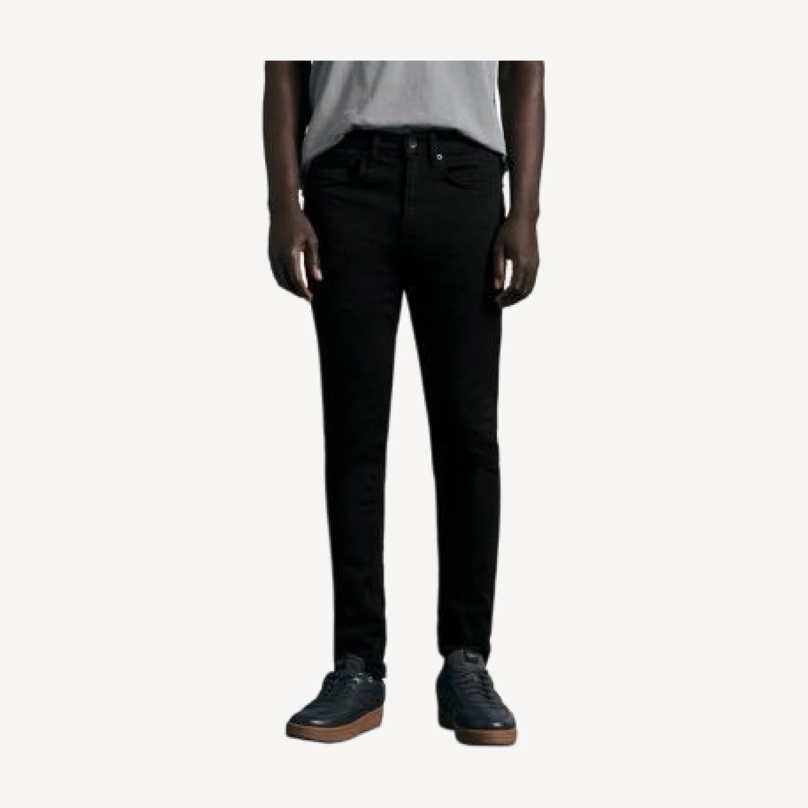 rag & bone Fit 1 Aero Stretch Skinny Jeans in Black