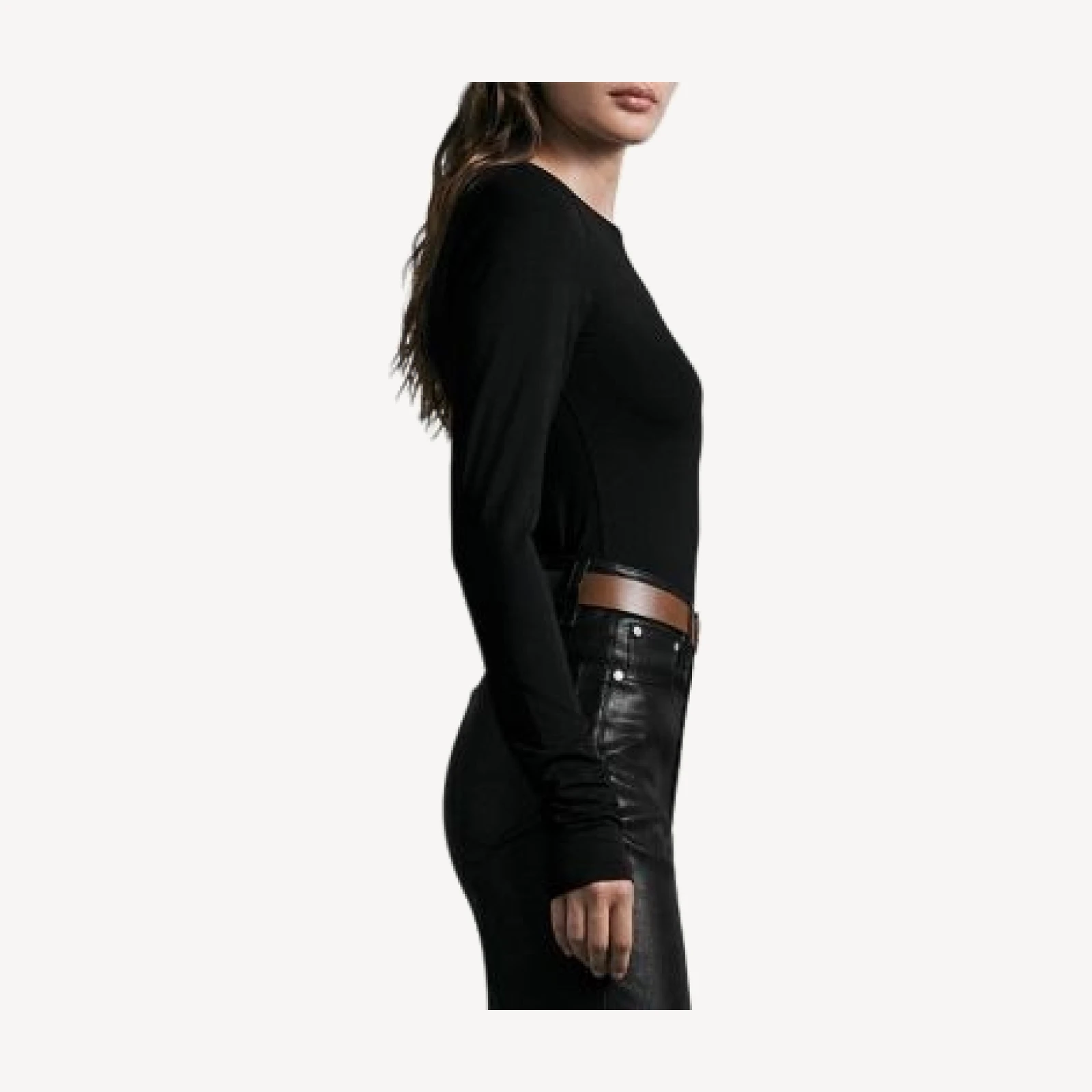 rag & bone Luca Slim Long Sleeve Tee