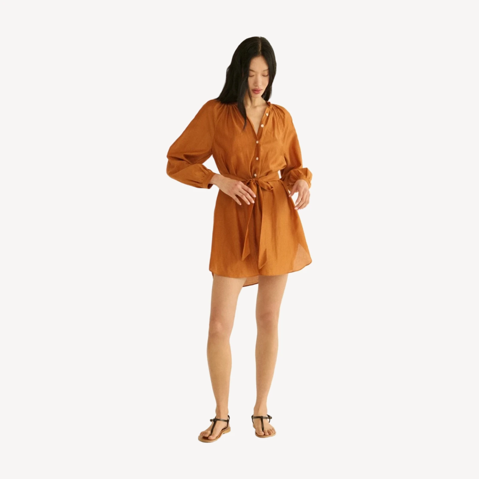 JULIET TUNIC DRESS -- COCONUT