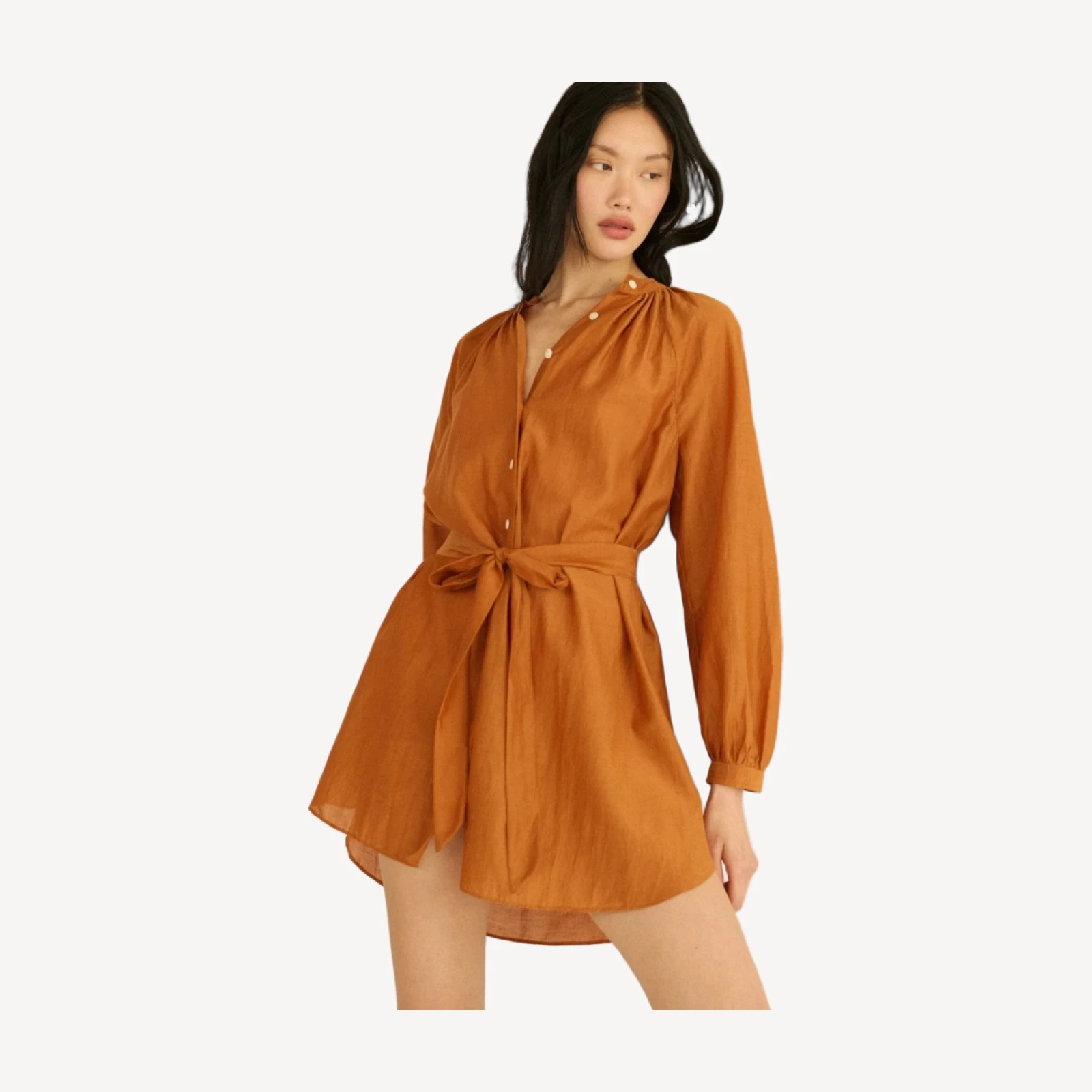 JULIET TUNIC DRESS -- COCONUT