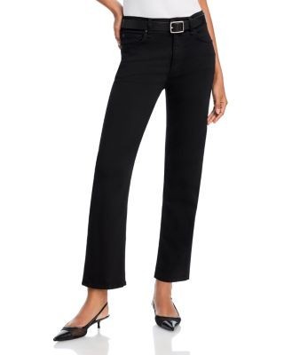 rag & bone Flexi Harlow Mid Rise Jeans in Black