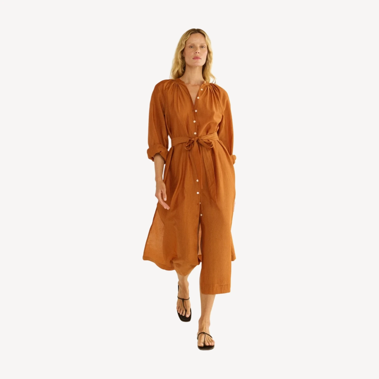 JOLIANE DRESS -- COCONUT
