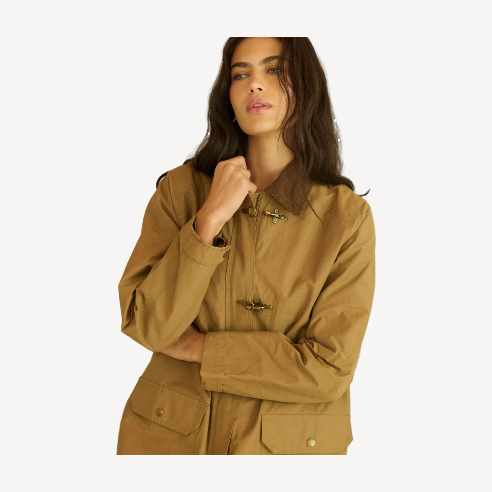 WAVERLEY RAINCOAT -- COYOTE