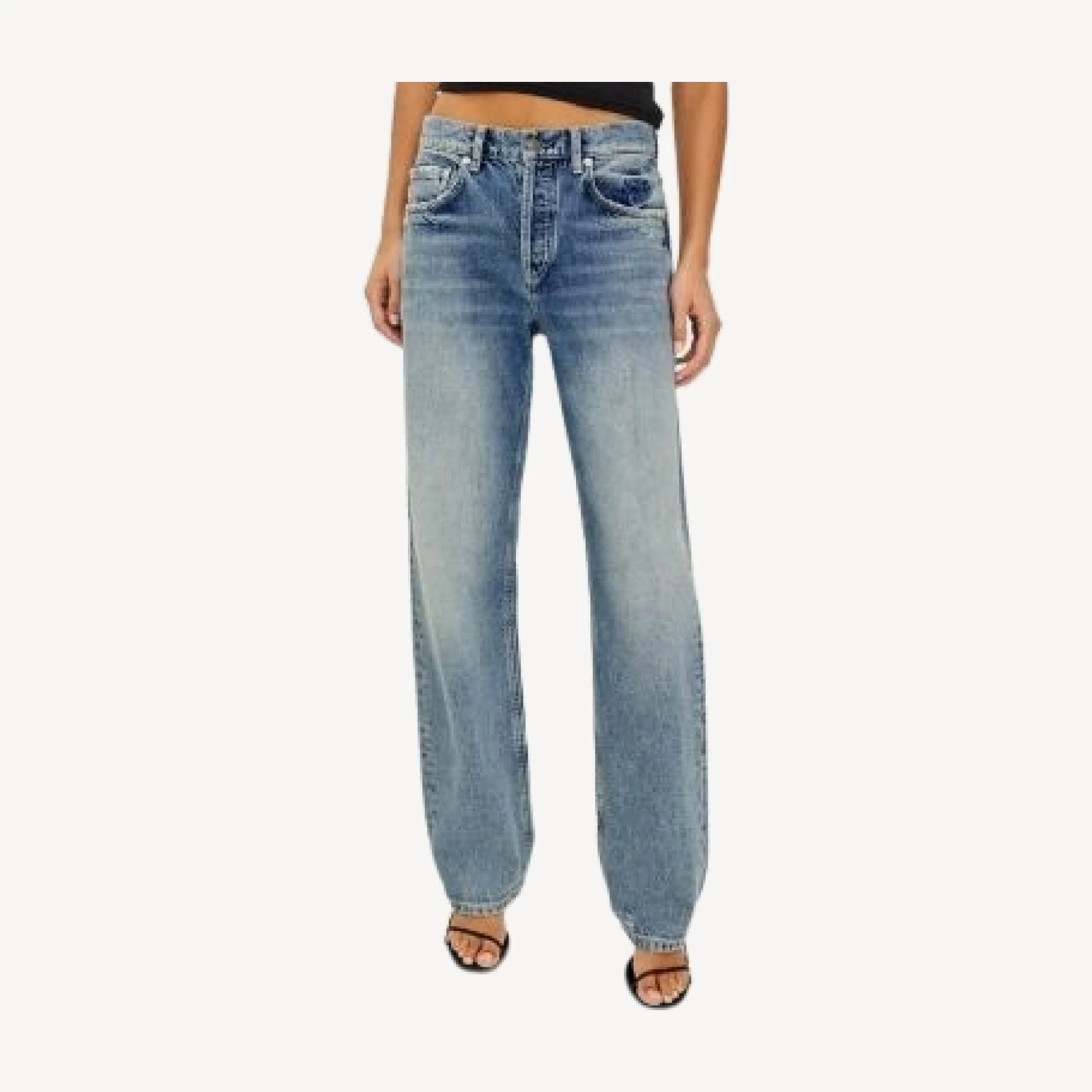 Rails Del Mar High Rise Cotton Jeans in Vintage Azure