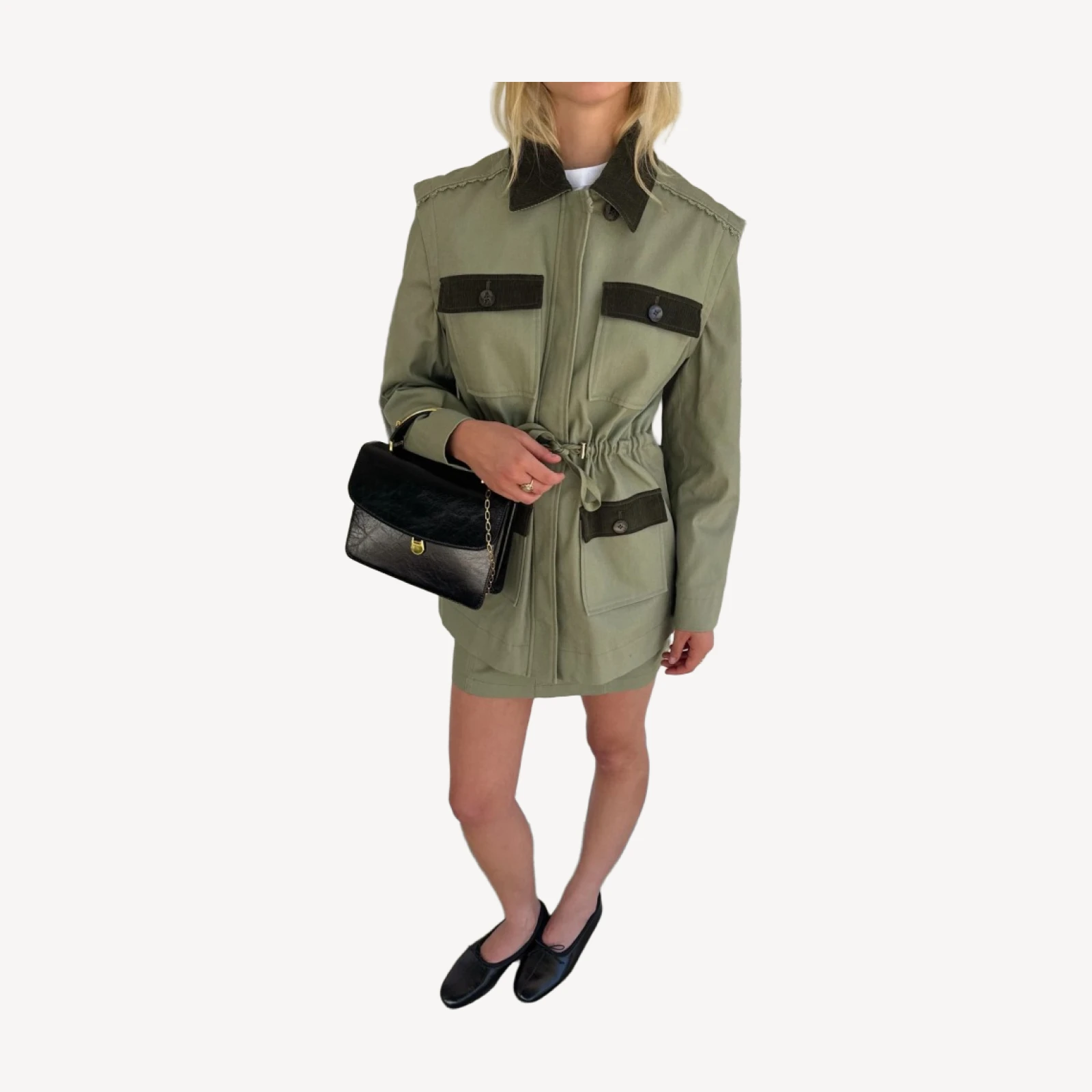 The Gillian Jacket - English Sage