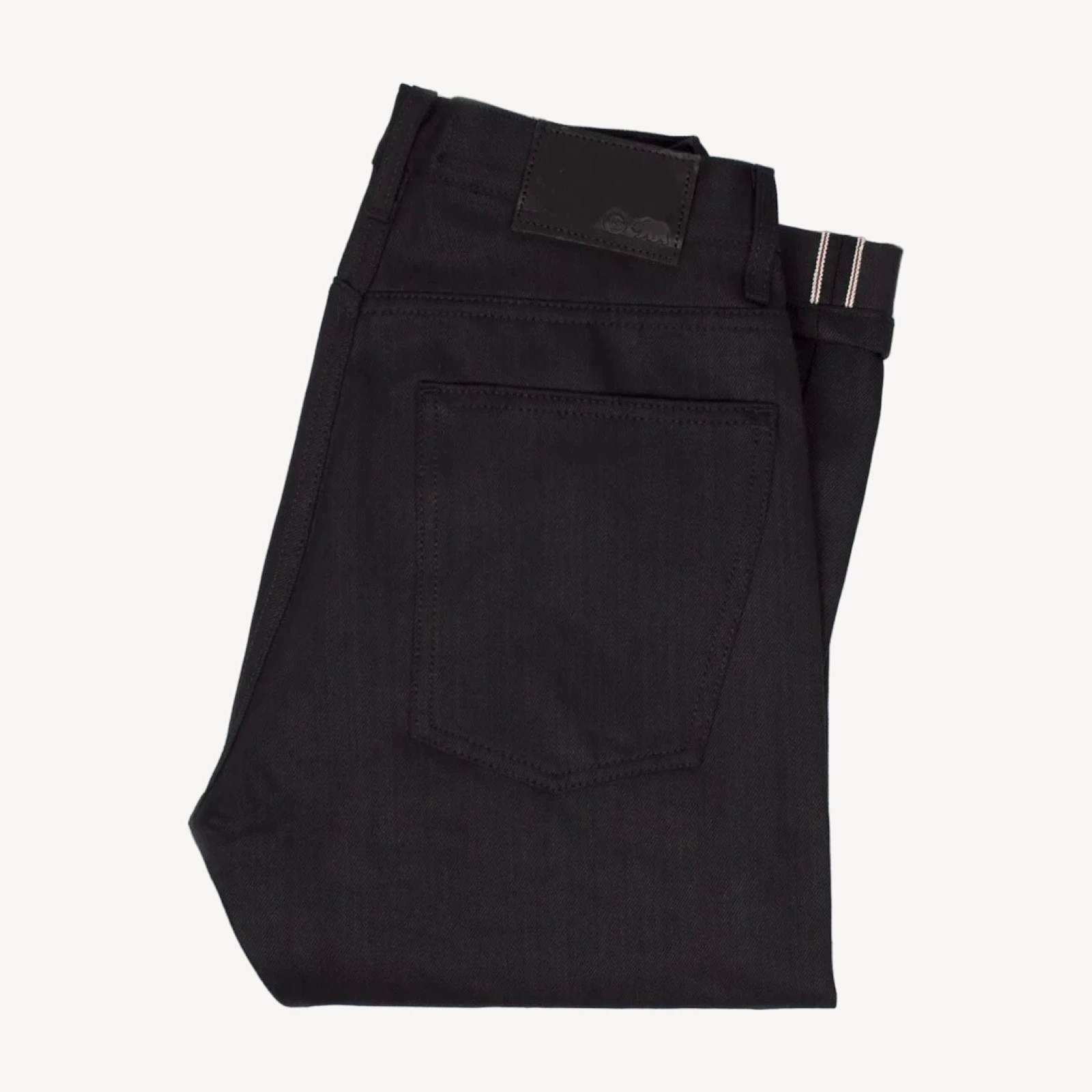 The Democratic Jean in Black Italian Selvage