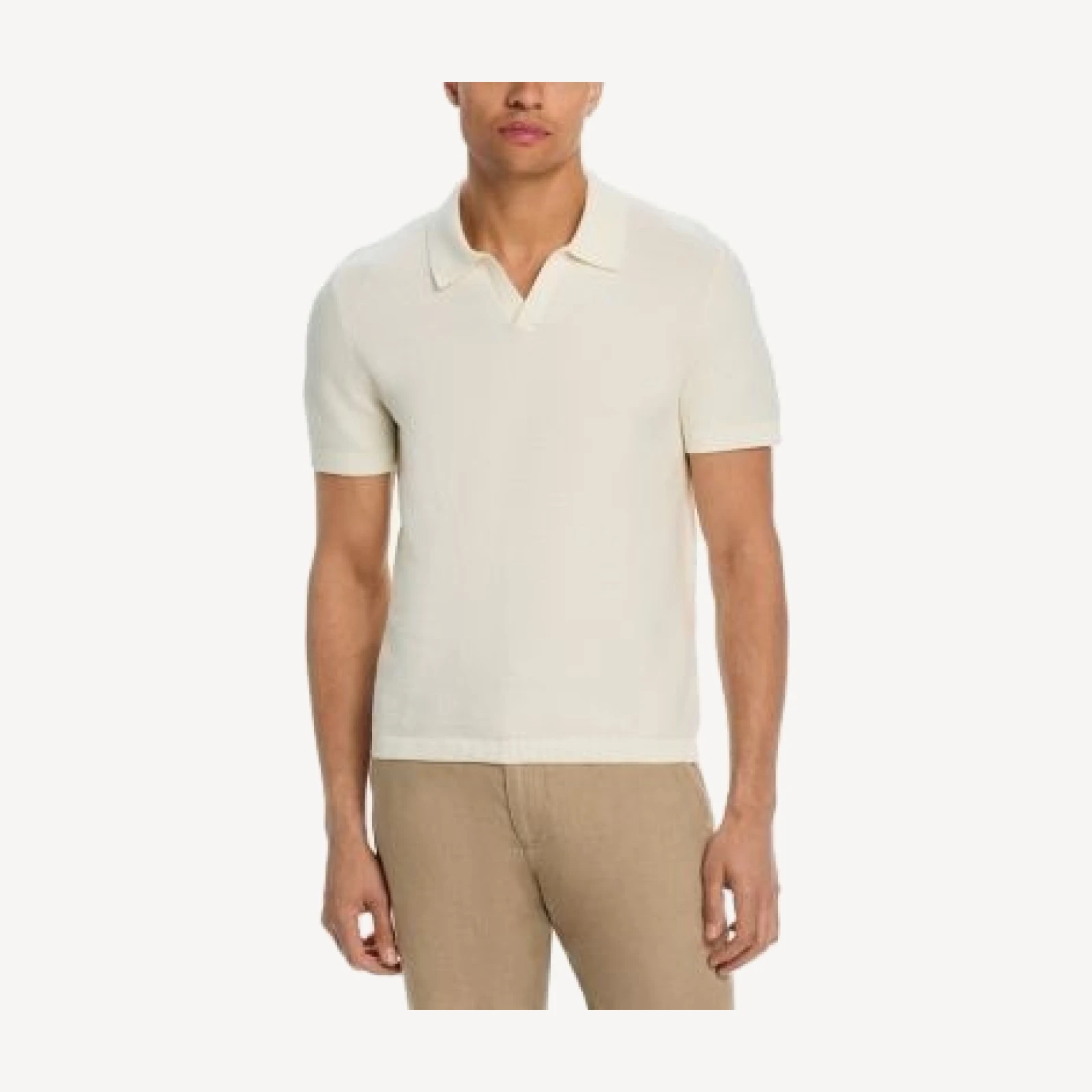 Rails Baker Relaxed Fit Knit Polo Top