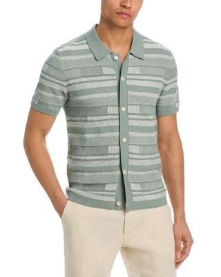 Rails Henri Relaxed Fit Knit Polo Top